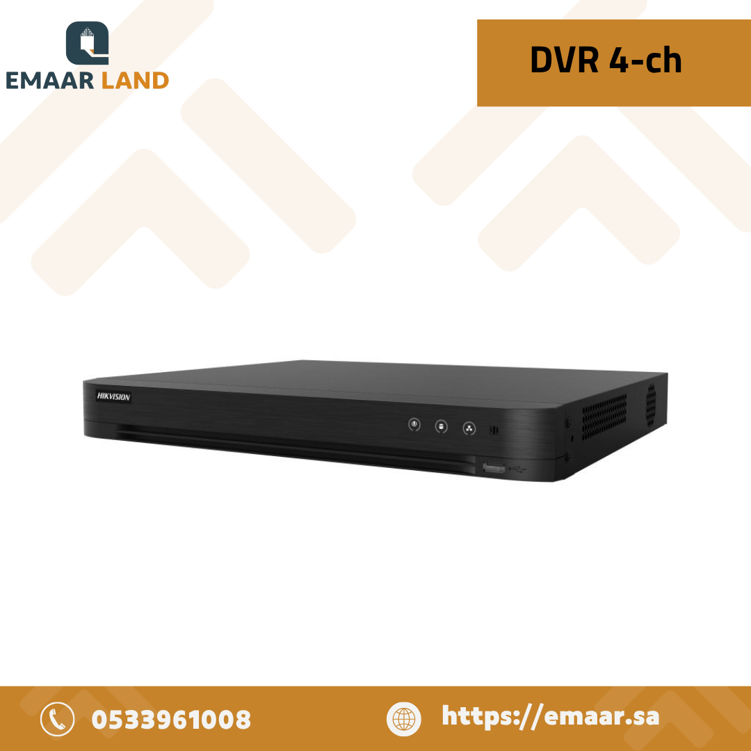 جهاز تسجيل HD هيك فيجن 4 مخارج دقة 5 ميجا – DVR