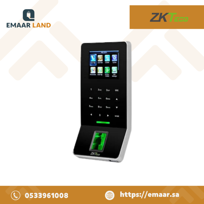 الرئيسية 16 جهاز بصمة لمراقبة الحضور والانصراف F22-BLA من ZK