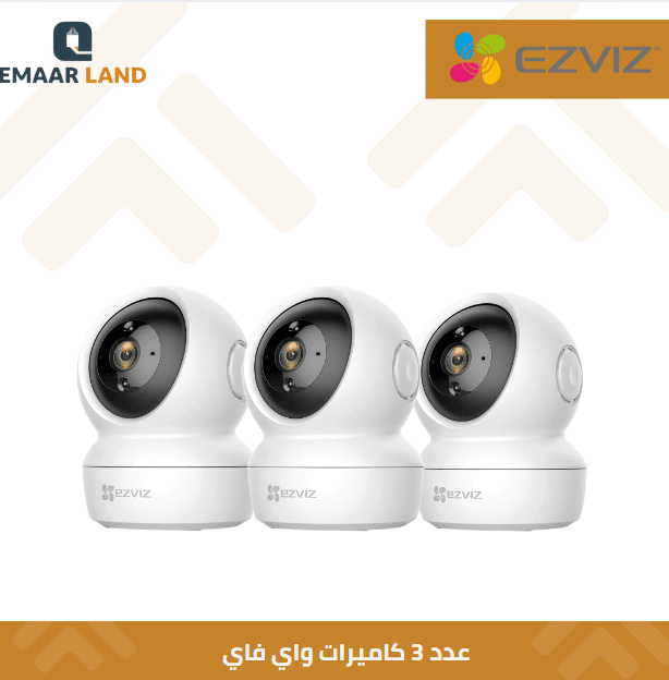 عدد 3 كاميرات واي فاي 2 ميجا 2 عدد 3 كاميرات واي فاي 2 ميجا - الصورة 2