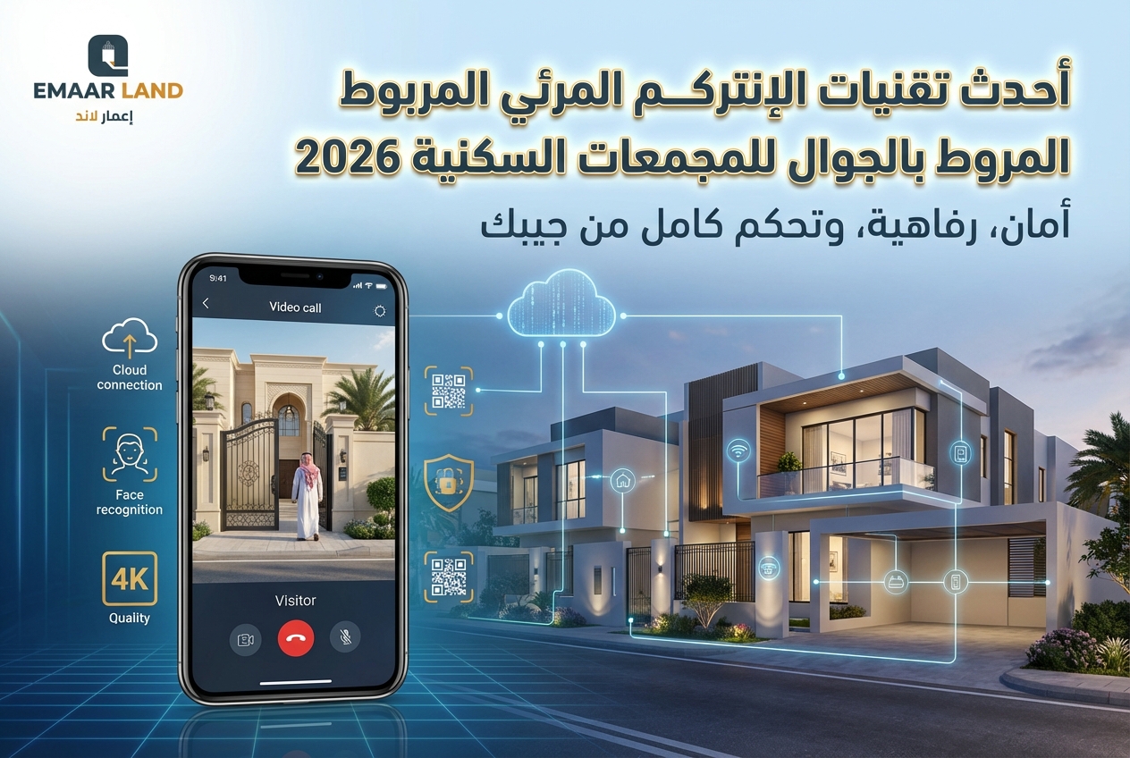 أحدث تقنيات الإنتركم المرئي المربوط بالجوال 2026 | إعمار لاند