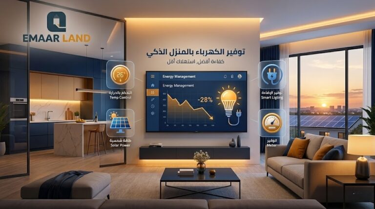 توفير الكهرباء بالمنزل الذكي
