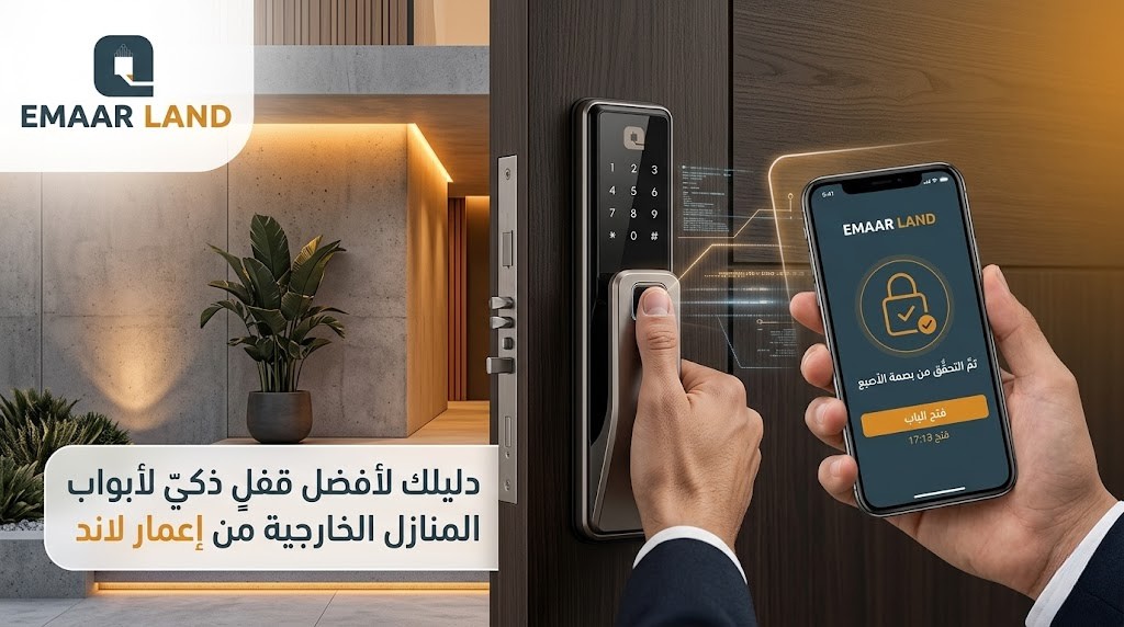 قفل ذكي للباب الخارجي – دليلك الكامل للاختيار والتركيب