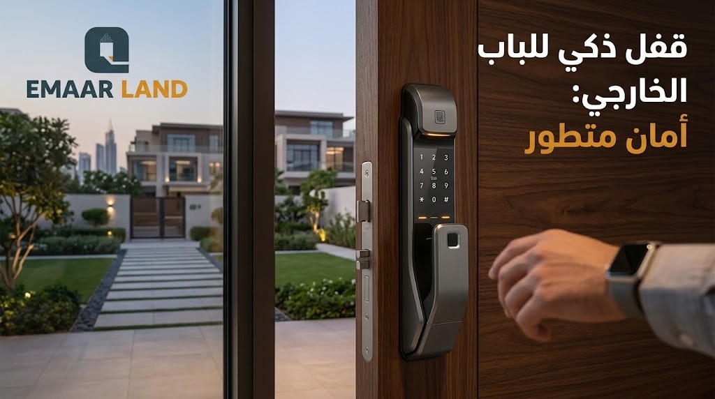 قفل ذكي للباب الخارجي