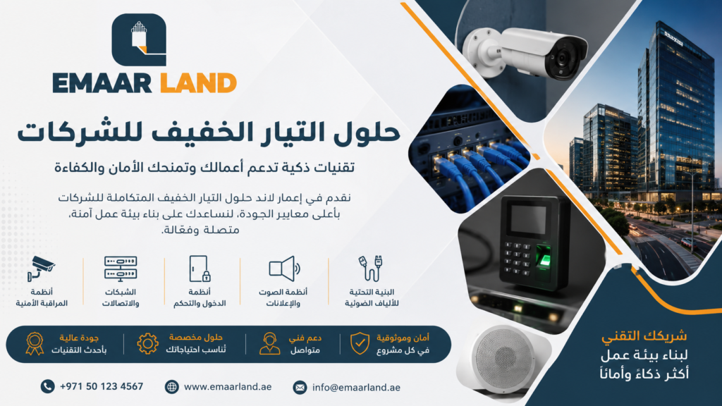 حلول التيار الخفيف للشركات