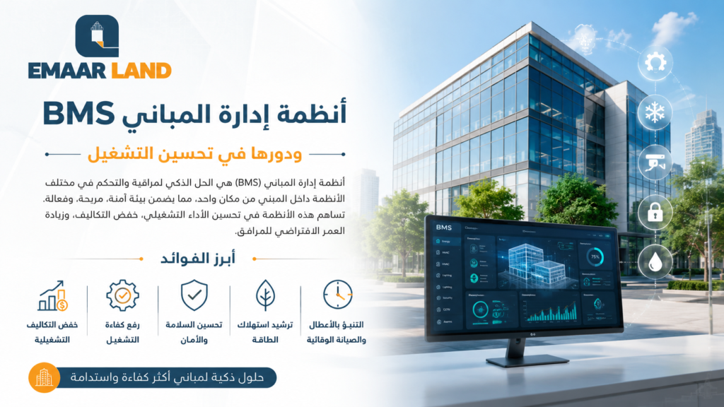 أنظمة إدارة المباني BMS ودورها في تحسين التشغيل