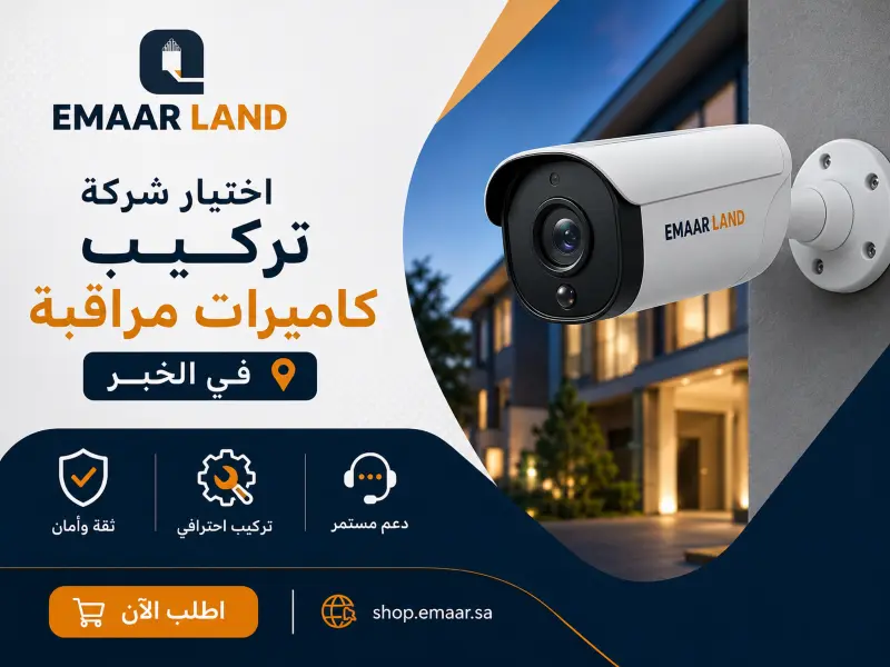 شركة تركيب كاميرات المراقبة في مدينة الخبر