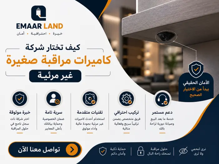 شركة كاميرات مراقبة صغيرة غير مرئية