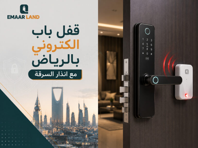 قفل باب الكتروني بالرياض مع انذار السرقة