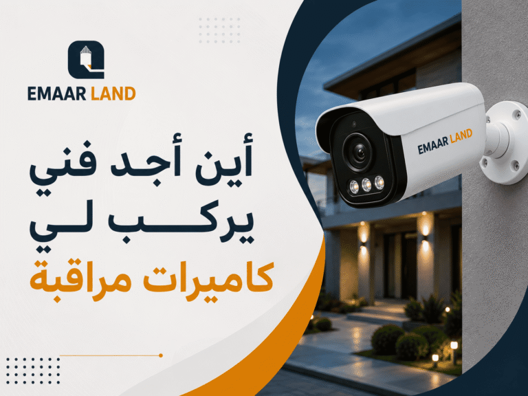 أين أجد فني يركب لي كاميرات مراقبة؟ ما تحتاج معرفته قبل بدء التركيب