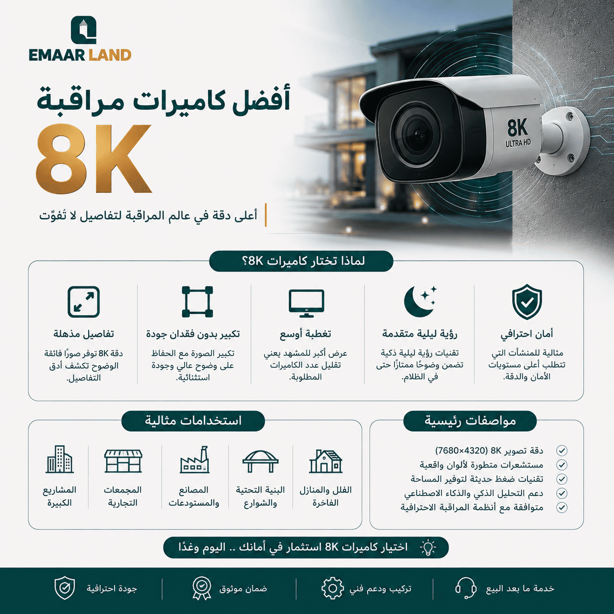 افضل كاميرات مراقبة 8k