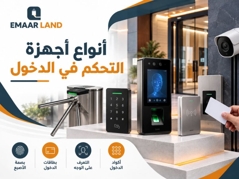 أنواع أجهزة التحكم في الدخول