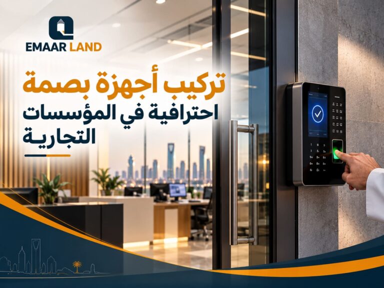 تركيب أجهزة بصمة احترافية في المؤسسات التجارية
