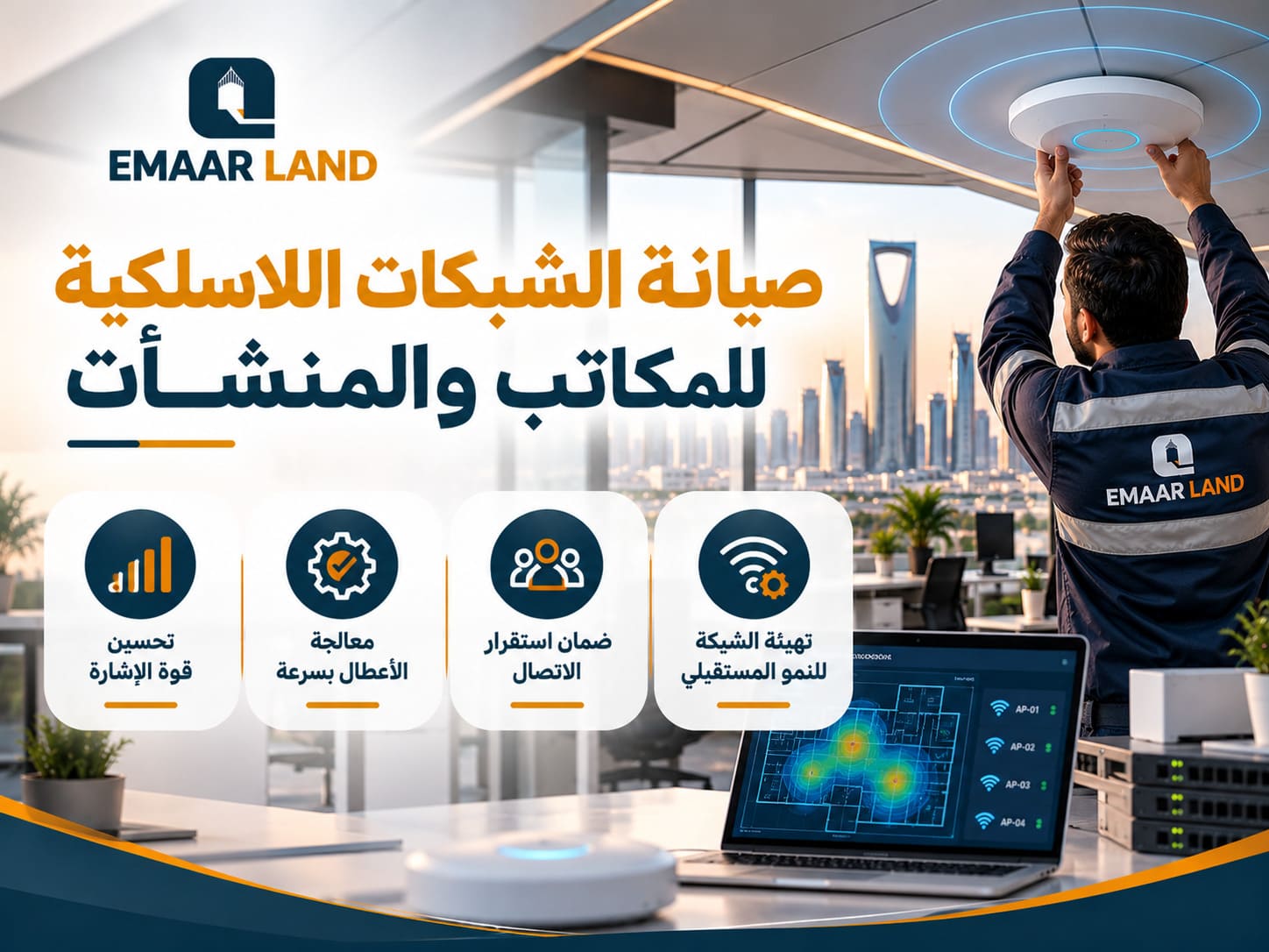 لماذا تحتاج الشركات إلى صيانة الشبكات اللاسلكية بصورة دورية؟