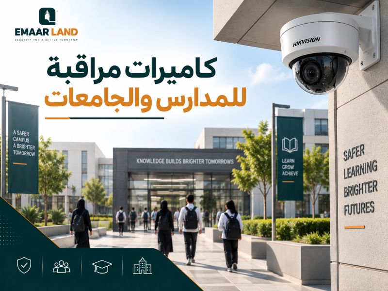 كاميرات مراقبة للمدارس والجامعات