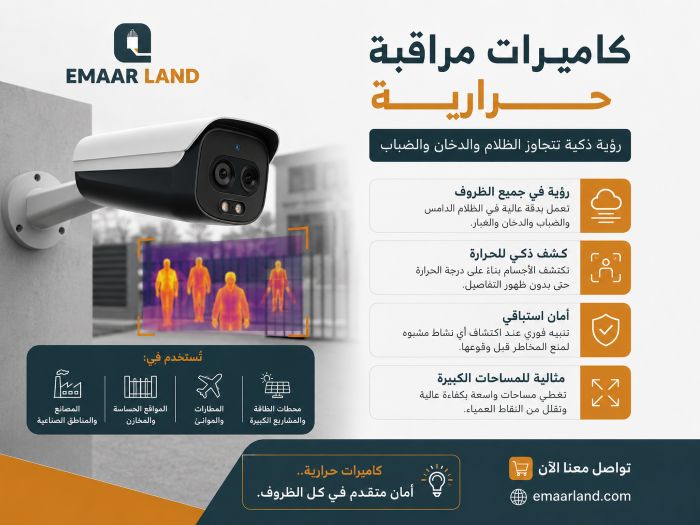 كيف تختار افضل شركة تركيب كاميرات مراقبة حرارية