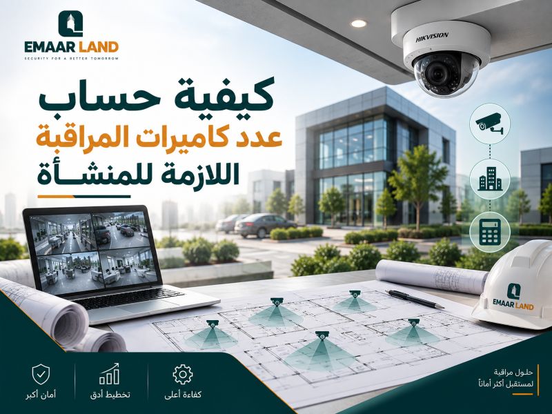 كيفية حساب عدد كاميرات المراقبة اللازمة للمنشأة